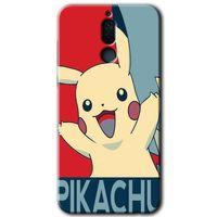 Huawei Mate 10 Lite Kılıf HD Desen Baskılı Arka Kapak - Pikaçhu