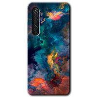 Xiaomi Mi Note 10 Lite HD Baskılı Kılıf + 9D Tam Ekran Koruyucu - Color Storm