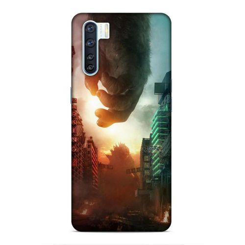 Oppo A91 Uyumlu Kılıf BMovie (30) Silicone Case King Kong