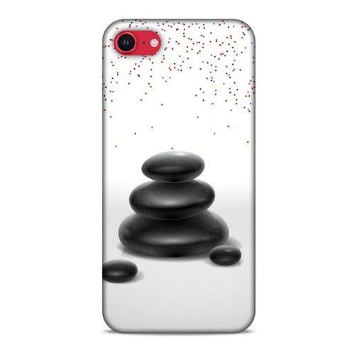 Apple iPhone SE 2020 Kılıf Baskılı Özel Seri Taşlı (9) Kılıf