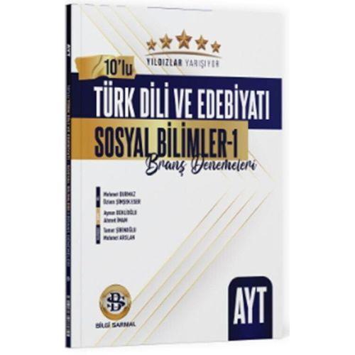 AYT Türk Dili ve Edebiyatı Sosyal Bilimler 1 Yıldızlar Yarışıyor 10 lu Branş Denemeleri Bilgi Sarmal