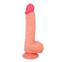 Ultra Gerçekçi 20 Cm Kıkırdaklı Dildo