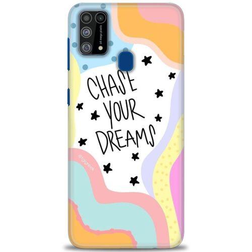 Samsung Galaxy M31 Kılıf HD Baskılı Kılıf - Chase Your Dreams + Tam Ekran Koruyucu