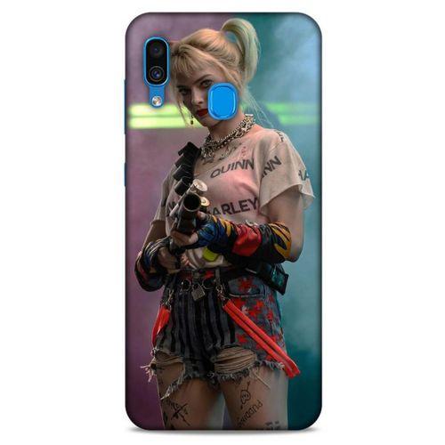 Samsung Galaxy A30 Uyumlu Kılıf Harley Quinn (11) Tam Koruma Yeşil
