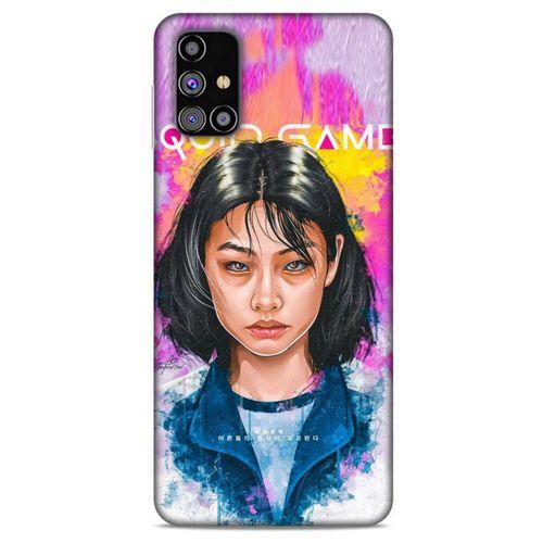 Samsung Galaxy M31s Uyumlu Kılıf Squid Game (47) Crystal Flex Kılıf Dae-Hyun