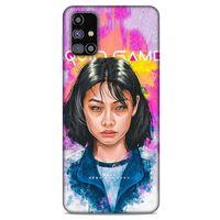 Samsung Galaxy M31s Uyumlu Kılıf Squid Game (47) Crystal Flex Kılıf Dae-Hyun