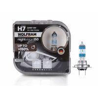 Wolfram H7 Ampul NV +%150 Fazla Işık ve %20 Beyaz Işık 12V 55W