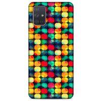 Geometrix 56 Samsung Galaxy A71 Kılıf Silikon Kapak