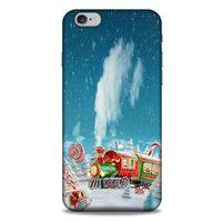 Apple Iphone 6 Plus Kılıf Snowix (11) Tam Koruma Yeşil Kırmızı