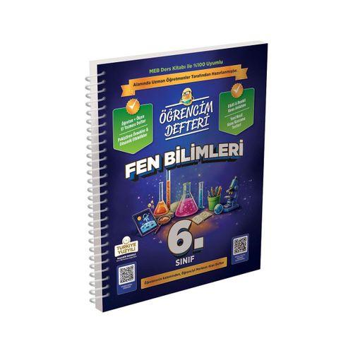 6.Sınıf Fen Bilimleri Öğrencim Defteri Murat Eğitim Yayınları