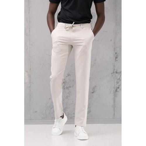 Slimfit Full Likralı Esnek Beli Lastikli Yazlık Jogger Pantolon