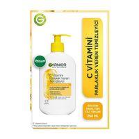 Garnier Yüz Temizleme Jeli 250 ml Normal Ciltler için C Vitamini ve Gliserin İçerikli Besleyici
