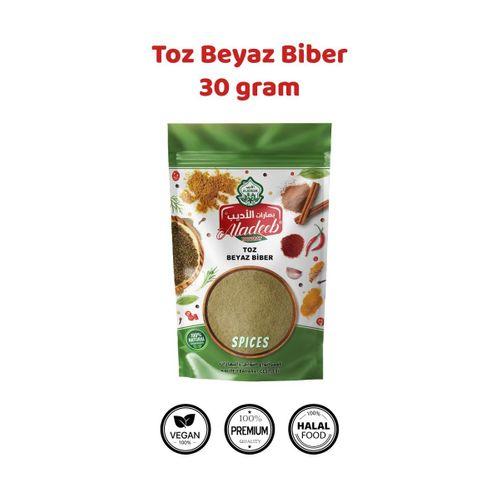Toz Beyaz Biber 30 gram