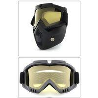 JET KASK MASKESİ SARI