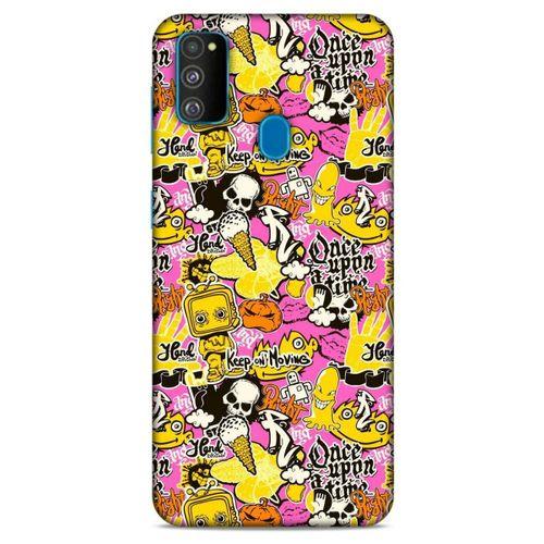 Graffitix (40) Desenli Silikon Kapak Samsung Galaxy M30s Kılıf