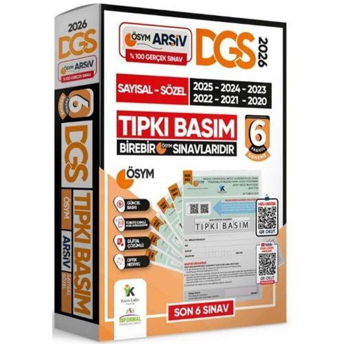 2026 DGS Çıkmış Soru Tıpkı Basım ÖSYM TAM Kitapçık SAY- SÖZ TM Türkiye Geneli 6lı Deneme İnformal Yayınları