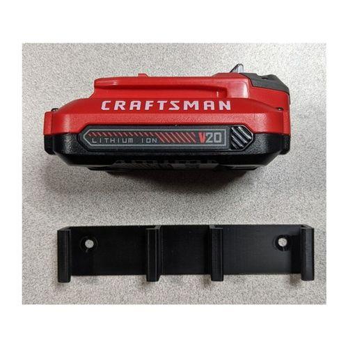 Craftsman V20 1 4 Pil Tutucu Montajı (Bu ürün Sadece Plastik parçadır - Almadan Önce Soru Sorabilirsiniz)