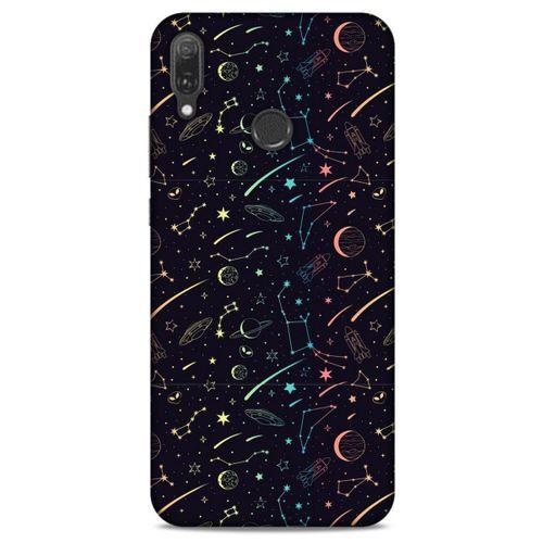 Spacex (49) Tema Ultra Silikon Kılıf Huawei Y9 2019 Kılıf