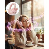 Peluş Kulaklıklı Bluetooth Kablosuz Müzik Dinleme Ve Görüşme Özellikli
