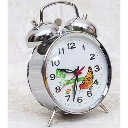 Nostaljik Kurmalı Horozlu Çalar Saat Büyük Boy