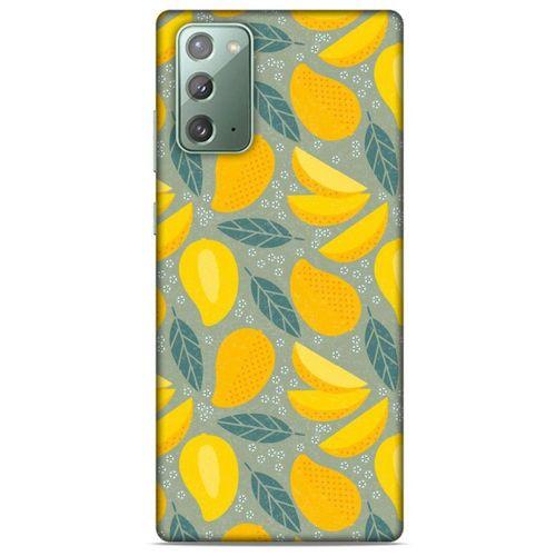 Frutix Mango 01 Samsung Galaxy Note 20 Kılıf Desenli Silikon