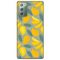 Frutix Mango 01 Samsung Galaxy Note 20 Kılıf Desenli Silikon