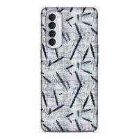 Oppo Reno 4 Pro Uyumlu Kılıf Romans (29) Arka Koruma Kılıfı Kirli Beyaz