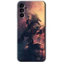 MRCİLETİSİM Samsung Galaxy A13 5G Kılıf HD Desen Baskılı Arka Kapak + Temperli Cam - Atatürk Portre