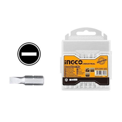 Ingco ING-SDB11SL413 Endüstriyel 20li Kısa Düz Tonavida Ucu Seti