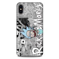 Apple iPhone XS Max Uyumlu Kılıf Rick And Morty (10) Full Koruma Kılıfı Space Beth