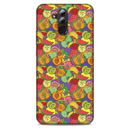 Frutix Meyve Mix 08 Huawei Mate 20 Lite Kılıf Desenli Silikon
