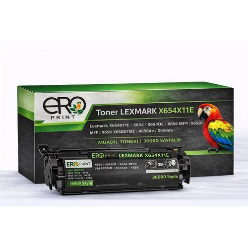 Lexmark X654 / X654de Muadil Toner - 36000 Sayfalık