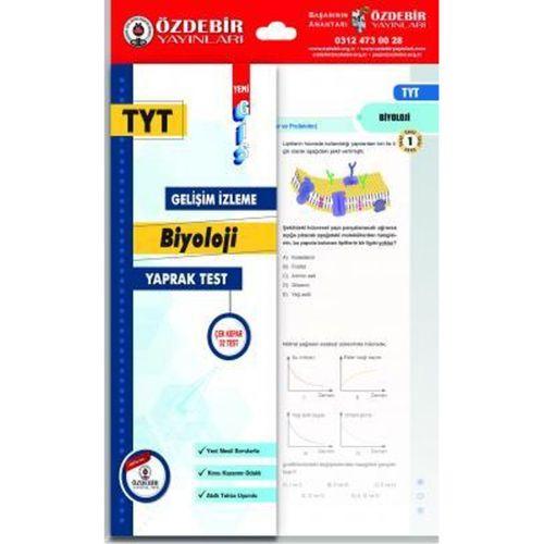 TYT Gelişim İzleme Yaprak Test Biyoloji Özdebir Yayınları
