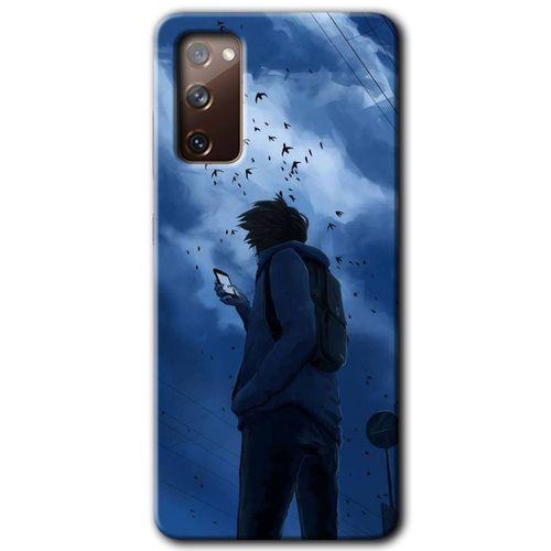 Potkal Hediye Fabrikası Samsung Galaxy S20 FE Kılıf HD Desen Baskılı Arka Kapak - Sonbahar Yalnızlığı