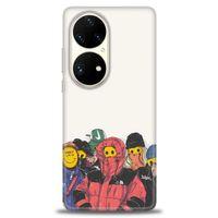 Huawei P50 Pro Kılıf HD Baskılı Kılıf - Adamlar + Tam Ekran Koruyucu