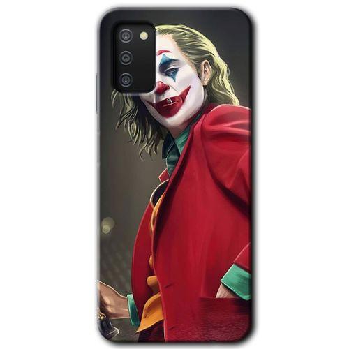 Samsung Galaxy A02s Kılıf Baskılı Kapak - Reel Joker +Tam Kaplayan Mat Seramik
