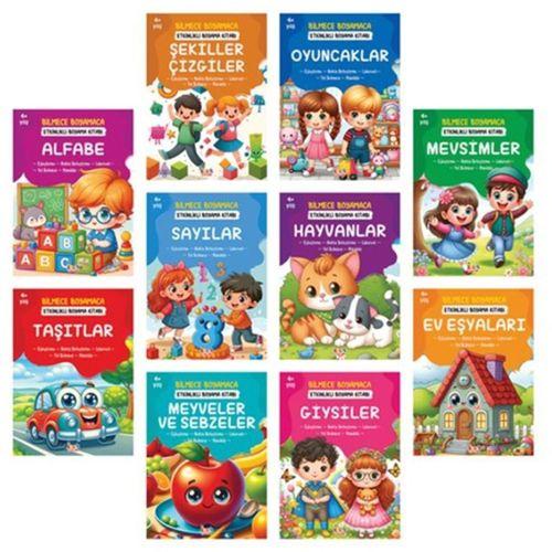 Sevimli Prenses Boyama Kitabı Farklı - 3 kitap