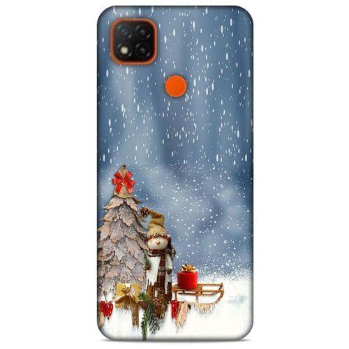 Xiaomi Redmi 9C Kılıf Snowix (5) Koruma Kabı Gri Beyaz
