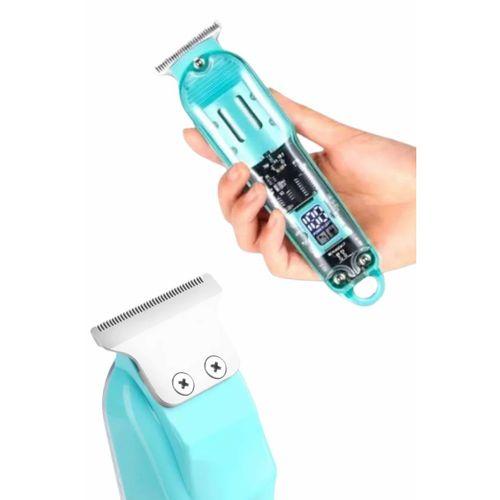 Tıraş Makinesi Renkli Dijital Göstergeli Epilasyon Öncesi Kısaltma Makinesi