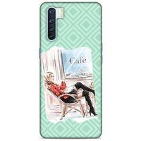 Sokak Modası 64 Oppo A91 Kılıf Desenli Silikon