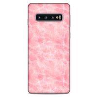 Mermer Desenli (4) Tema Koruma Kılıfı Pembe Samsung Galaxy S10 Kılıf