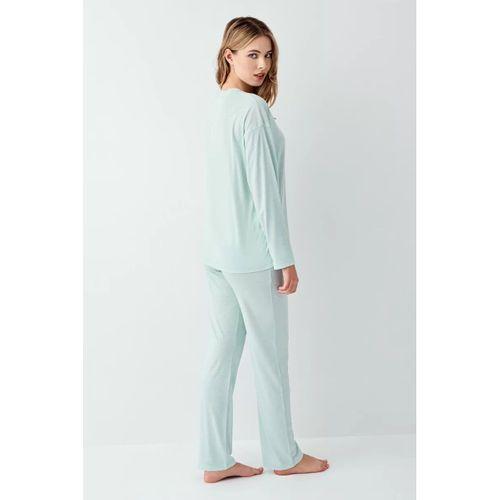 Arnetta 3407-s Kadın Uzun Kol Pijama Takım