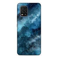 Xiaomi Mi 10 Lite Kılıf Gece Ve Bulutlar Arka Kapak Silikon Koruma Full Koruyucu