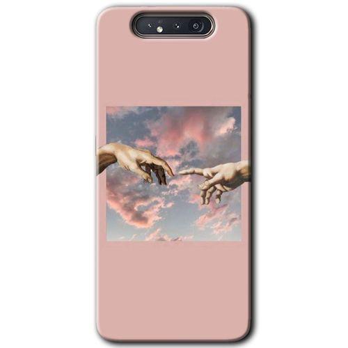 Samsung Galaxy A80 Kılıf Baskılı Kapak - Tutunamayanlar + 5D Tam Kaplayan Cam