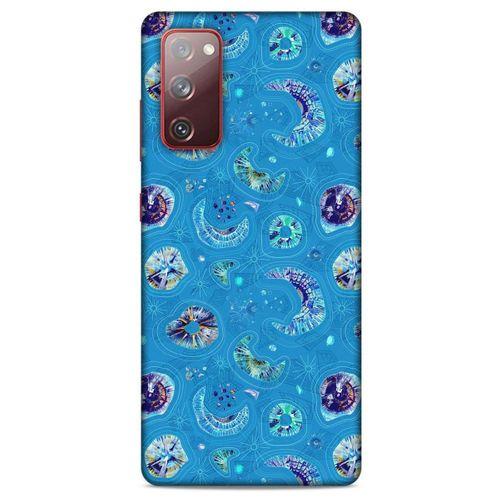 Samsung Galaxy S20 Fe Kılıf Baskılı Özel Seri Taşlı (44) Tough Armor Kılıf