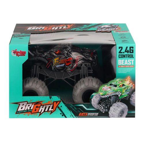 Çocuk Kumandalı Şarjlı Işıklı Off Road Canavar Araba – Eğlenceli Sürüş