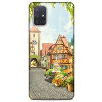 Cityx (26) Samsung Galaxy A71 Kılıf Silikon Kapak Desenli