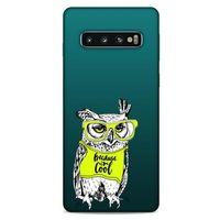Animax Cool Baykuş Samsung Galaxy S10 Kılıf Desenli Silikon