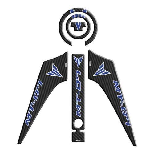 YAMAHA Yamaha Mt07 2014 - 2017 Uyumlu Tank Pad Set 001