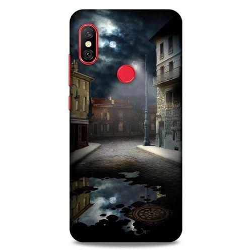 Lopard Xiaomi Redmi Note 6 Pro Uyumlu Kılıf Manipülasyon ☻ (25) Antişok Kapak Baskılı